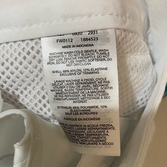 Columbia PFG Ladies Plus White Shorts-5” - w/UPF 50 - 16W - Picture 14 of 14